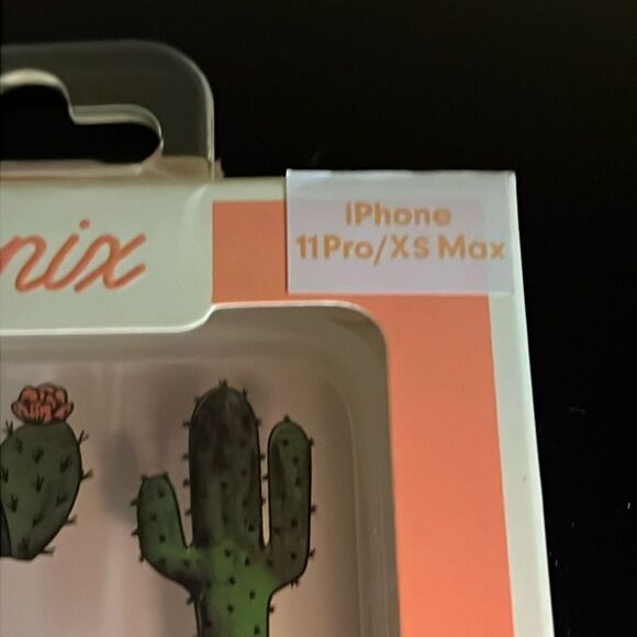 Sonix Apple iPhone 11pro/XS MAX Clear Coat Prickly Pear Phone Case D6 - Picture 3 of 5